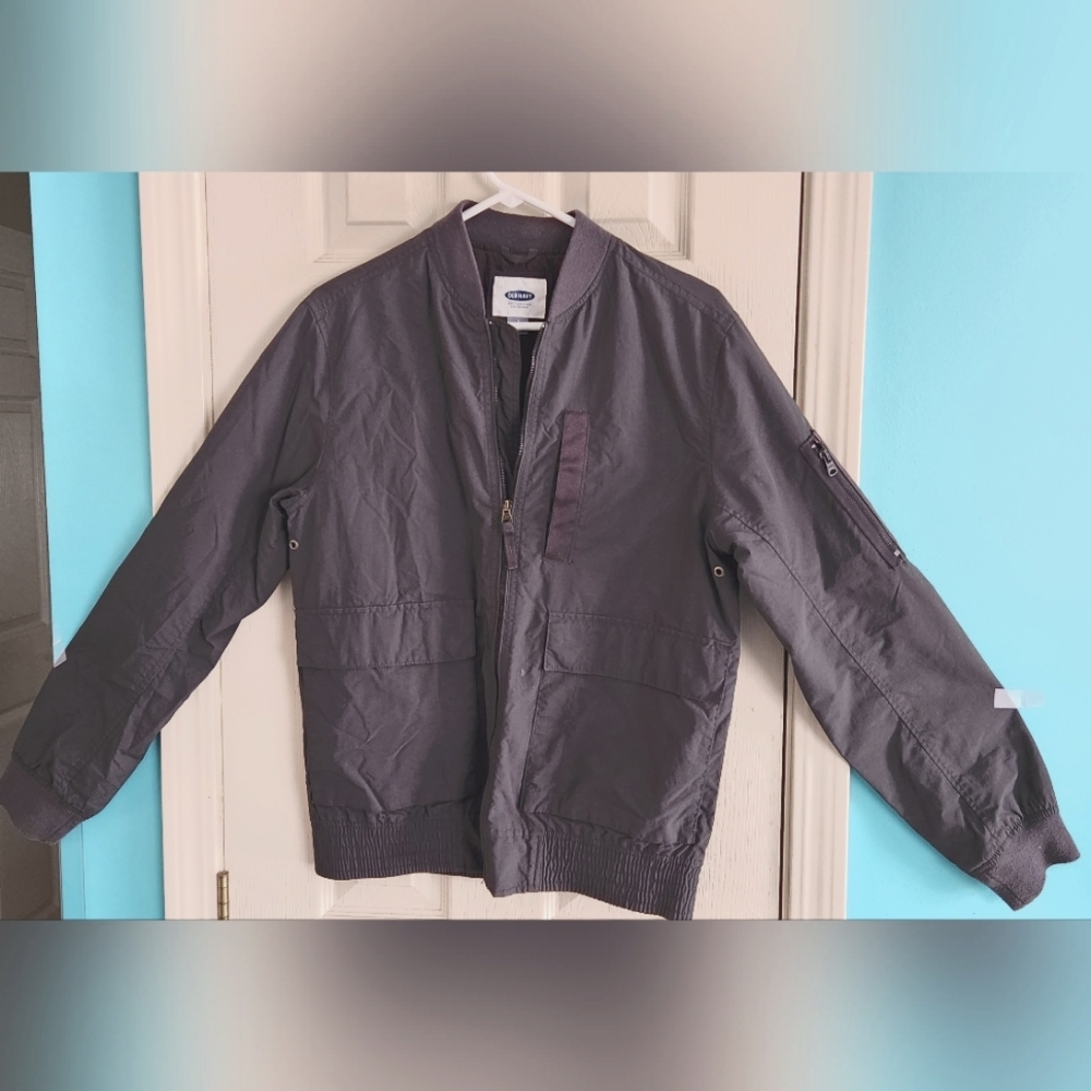 Old Navy Men's Full Zip Gray Jacket